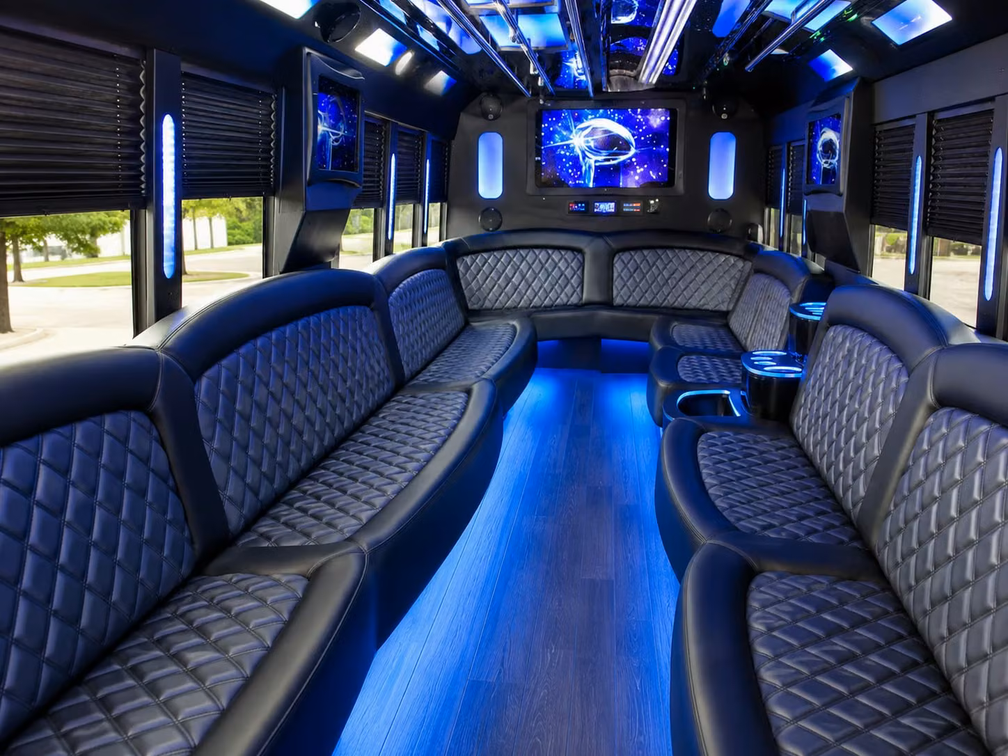 prom night party buses in urbandale make the whole night an event not just the dance