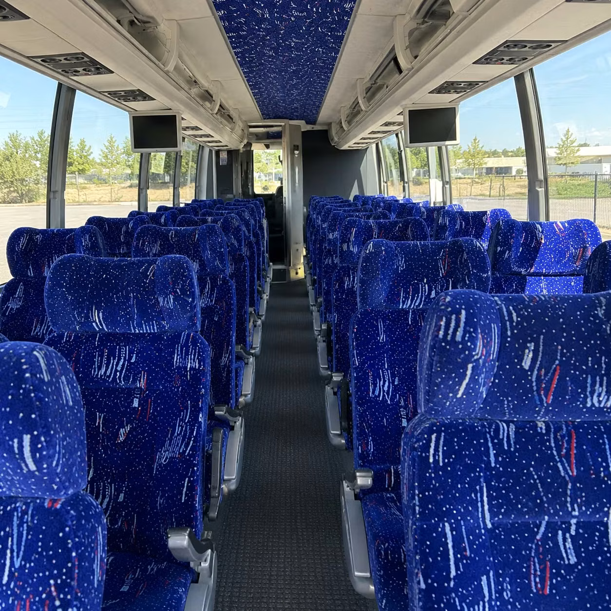 urbandale charter bus rental inside